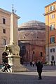 South east view of the Pantheon from Piazza Minerva, 2006