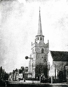 St. Giles's Church, Reading, 1840-1849
