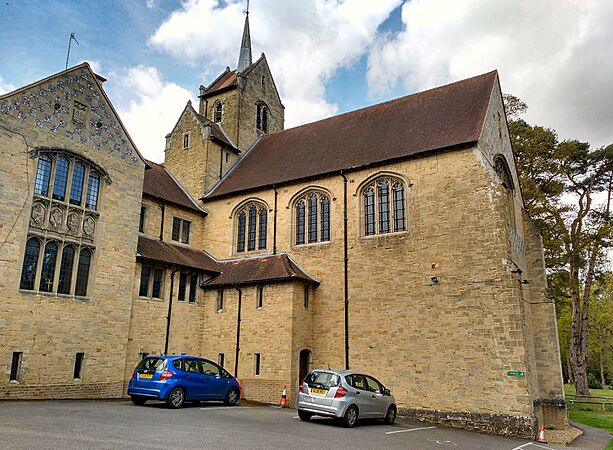 St Augustine's Abbey, Chilworth, Church