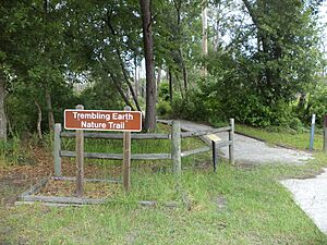 Stephen C. Foster State Park Trembling Earth Nature Trail trailhead