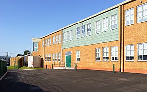 Strade School Extension Rear