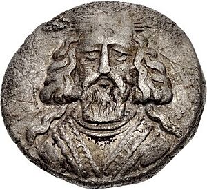 Tetradrachm of Artabanus II, Seleucia mint.jpg