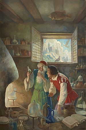The Alchemist N.C. Wyeth 1937