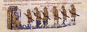 The Arabs of Iberia address their leader Apochaps