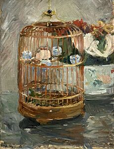 The Cage by Berthe Morisot