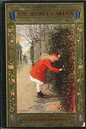 The Secret Garden book cover - Project Gutenberg eText 17396.jpg