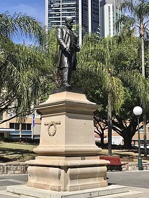 Thomas Joseph Byrnes Memorial, Centenary Place, Brisbane 02