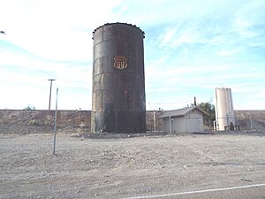 Topock-Railroad Water Tank