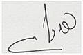 Tzipi Livni signature