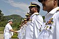 US Navy 090820-N-8273J-078 Chief of Naval Operations (CNO) Adm. Gary Roughead meets senior leadership of the Pakistan Navy at the conclusion of a welcoming ceremony to Pakistan Naval Headquarters