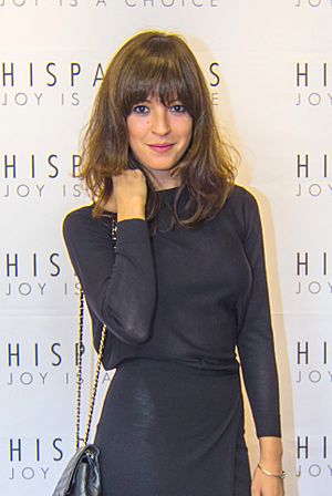 Verónica Sánchez en la inauguración de la tienda de Hispanitas en Madrid (2016) 02 (cropped).jpg