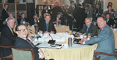 Vladimir Putin at the Millennium Summit 6-8 September 2000-23