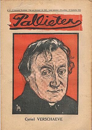 Weekblad Pallieter - voorpagina 1923 37 cyriel verschaeve