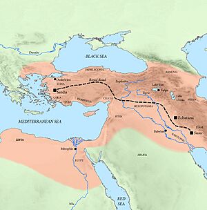 Western part of the Achaemenid Empire