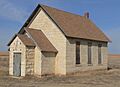 Wilcox School (Trego Co KS) from SW 1
