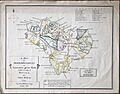 William Figg 1858 copy of Kelton 1747 map of Ashdown Forest