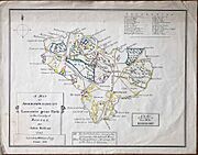 William Figg 1858 copy of Kelton 1747 map of Ashdown Forest