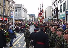 Yorkshire Regiment, Freedom of Huddersfield(RLH)2008-10-25
