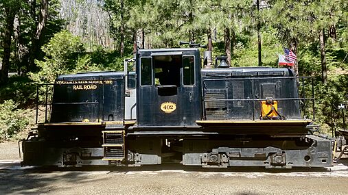 Yosemite Mountain Sugar Pine Railroad Number 402 Locomotive