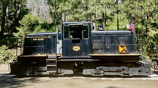 Yosemite Mountain Sugar Pine Railroad Number 402 Locomotive