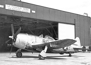 128th Fighter Squadron F-47 Thunderbolt Marietta GA May 1946