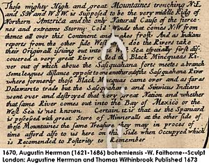 1670 Augustin Herrman 1621-1686-bohemiensis map