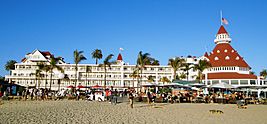 2019 Hotel del Coronado from beach
