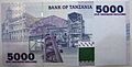 5000 tz shillings back