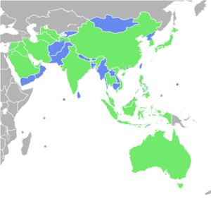 AFC members Champions League participants