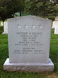 ANCExplorer Matthew Ridgway grave