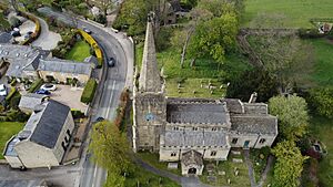 Aerial photographs of Kirk Deighton (6th May 2021) 007