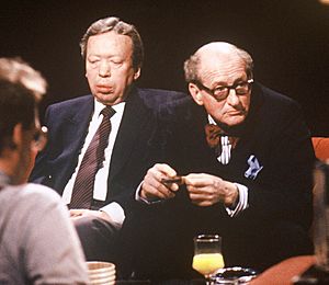 Anthony Howard and Lord Lambton appearing on "After Dark", 2 February 1991.jpg