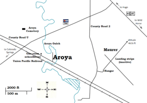 Aroya, Colorado vicinity map.png