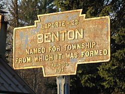 Official logo of Benton, Pennsylvania