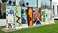Berlin Wall reproduction 5900 Wilshire Los Angeles 1
