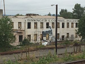 Bissinger Wool Pullery, Troutdale, Oregon