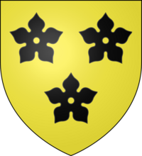 Blason ville fr Sérent (Morbihan)