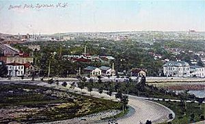 Burnet-park 1910 east