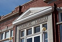 Carnegie Library in Kingman Kansas