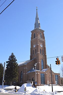 St. Benedict's Church on Main Street
