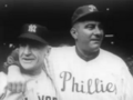 Casey Stengel and Eddie Sawyer 1950