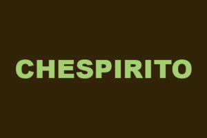Chespirito 1993 text logo
