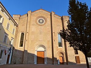 Chiesa di San Francesco del Prato (Parma) - facciata 2 2022-08-06