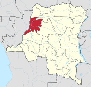 Location of Équateur Province