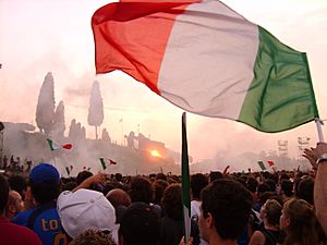 FIFA world cup 2006 - Rome circus maximus flag