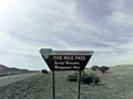 Five mile pass Utah sign