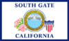 Flag of South Gate, California