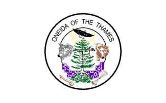 Flag of the Oneida of the Thames First Nation