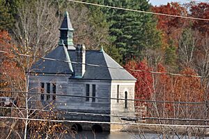 FraminghamMA ReservoirNumberThreeGatehouse