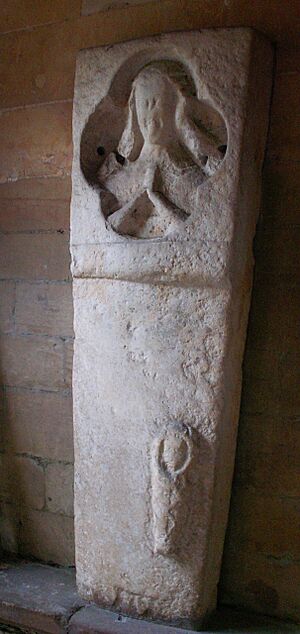 GRAVE SLAB - ST BARTHOLOMEW - WELBY, LINCS